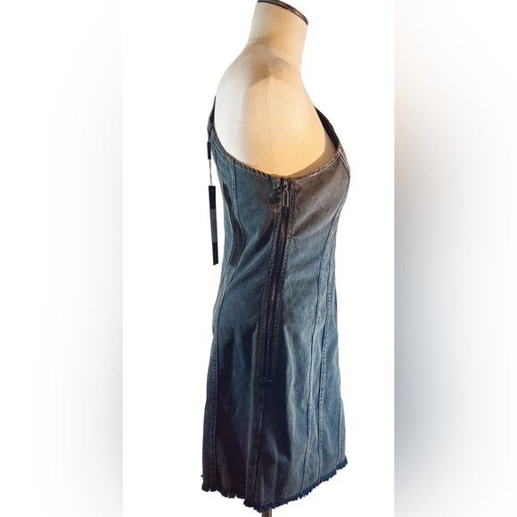 REVOLVE Elliatt Elegy Dress Black Denim Dress Worn on Young & the Restle… - Picture 3 of 8